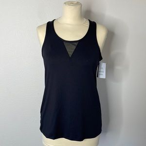 Champion Tank Top Straps Crisscross Black Size X-Small NWT